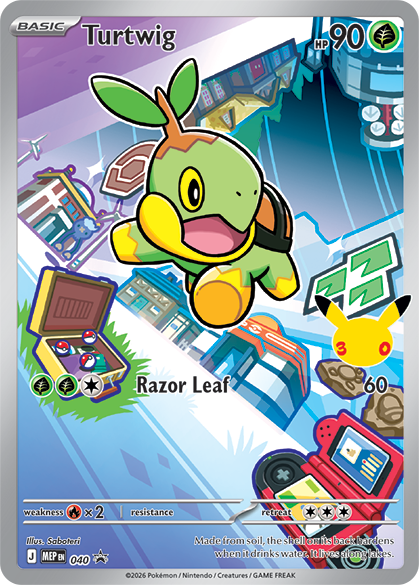 Turtwig - First Partner Illustration