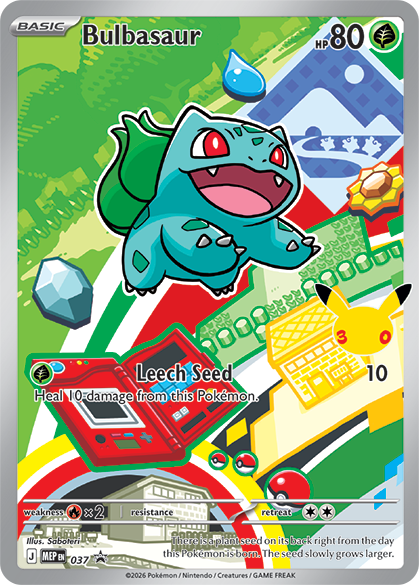 Bulbasaur - First Partner Illustration